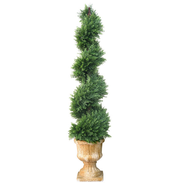 National Tree Company 54" Artificial Juniper Slim Spiral & Reviews